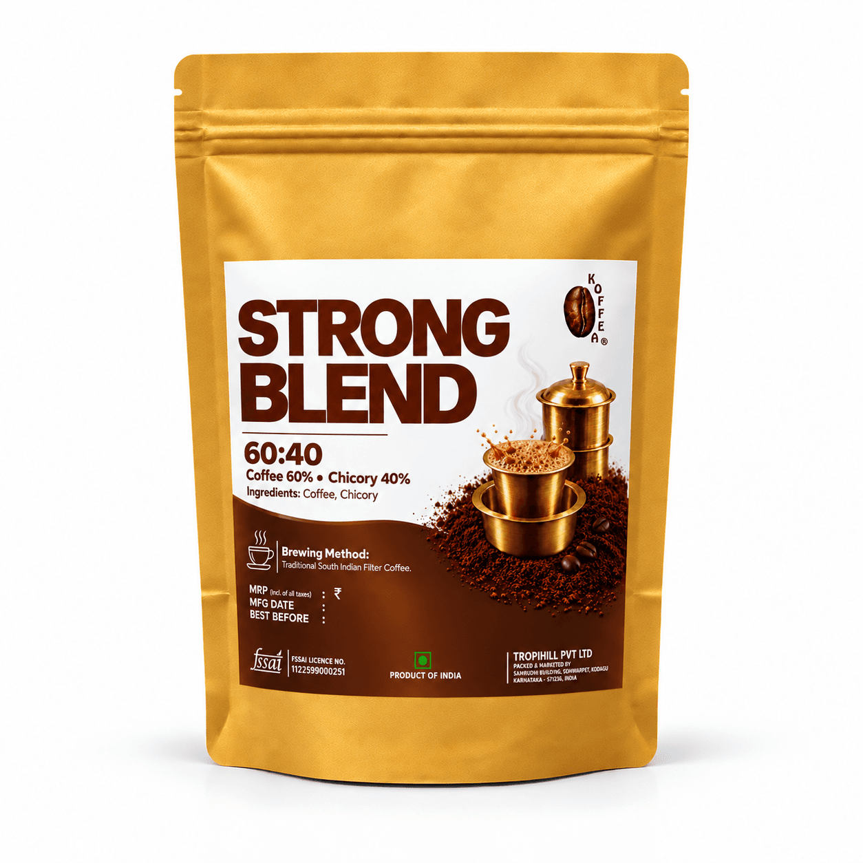 Strong Blend Filter Coffee from Coorg view 1